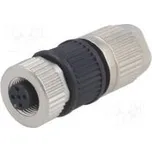 Zástrčka M12 PIN 5 zásuvka kód A-DeviceNet / CANopen IDC