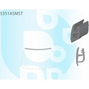 Autosklo PILKINGTON Vrchní bauset (lišta) čelního okna AS 5351ASMST