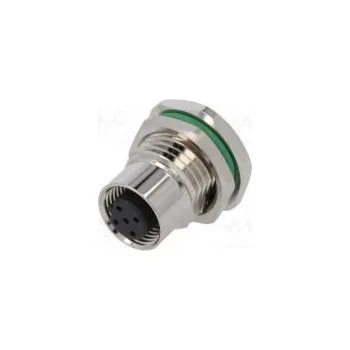 Elektrická zásuvka Zásuvka M12 PIN 5 zásuvka kód B-Profibus THT IP65/IP67 přímý