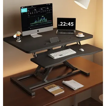 Psací stůl Nástavec na stůl TRINFIT velký černý