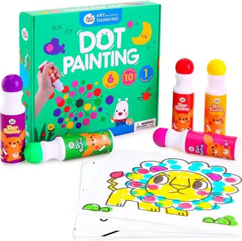 Vodová barva Jar Meló Barvy v tubě s omalovánkami 6 ks