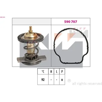 Těsnění motoru Termostat, chladivo KW 580 929