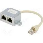 Zástrčka/zásuvka rozbočovač Uspořádání výv 8p8c