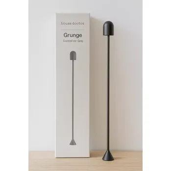 Sada nádobí Míchátko na koktejly Grunge, šedé - House Doctor