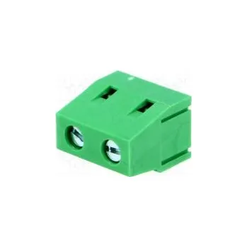 Elektronická součástka Svorkovnice do plošného spoje úhlové 90° 7,5mm póly 2 na PCB