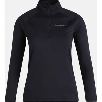 Dámské tričko Dámské Termo tričko PEAK PERFORMANCE SPIRIT HALF ZIP G77920020_050 – Černá XS