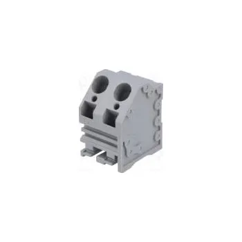 Elektrický konektor Svorkovnice do plošného spoje úhlový 10mm póly 2 na PCB 30A