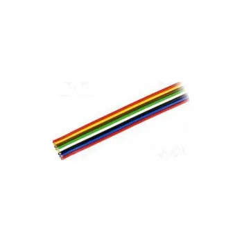 elektrický kabel Vodič plochý kabel licna Cu 8x0,75mm2 PVC 500V 25m