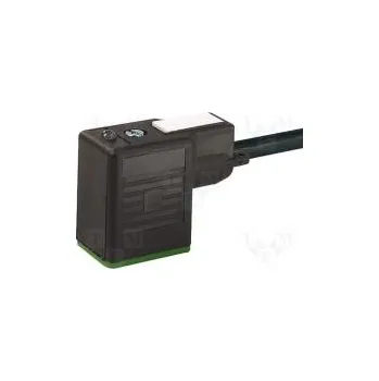 Elektrická zásuvka Připojovací kabel zástrčka Provedení BI PIN 3 zásuvka 24VDC