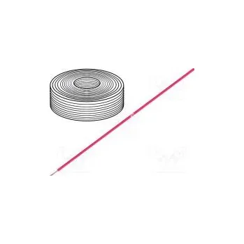 elektrický kabel Vodič LiY lanko Cu 0,14mm2 oranžová PVC 500V 500m Třída 5