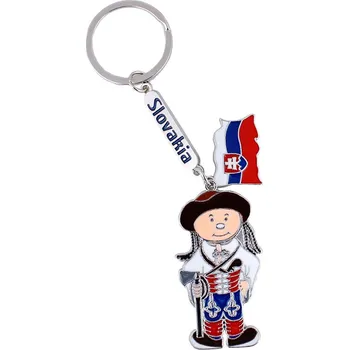 Klíčenka Slovensko Zbojník Jurko (Přívěsek na klíče Slovakia)
