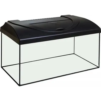 Akvárium Diversa SET - Akvárium lepené + kryt Aristo Rozměr: 80x35x40 112l 6mm, Kryt: Kryt Aristo - LED WHITE