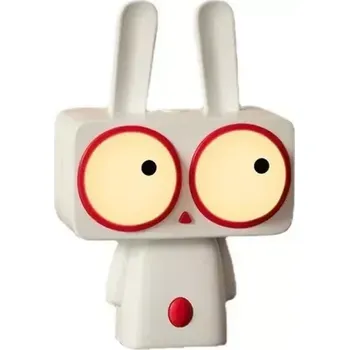 Lampička LED stolní lampička BOBI Rabbit, časovač, bílá