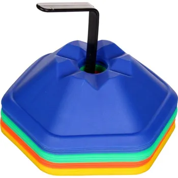 Sportovní kužel MERCO Mety vytyčovací Hex Marker 2in, sada 4x2 ks