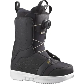 Snowboarding Dámské Boty SALOMON SNOW. BOOTS PEARL BOA BLACK/WHITE/GOLD L41703900 – Černá 24