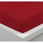 Froté prostěradlo červené: 180x200cm
