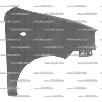 Blatník karosérie P přední blatník [03-] 76.29.312