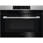 Kompaktní vestavná trouba AEG Mastery Quick&Grill KMK721880M