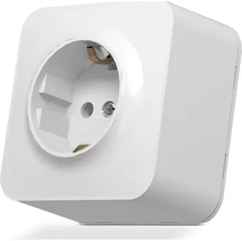 Elektrická zásuvka Zásuvka Elektryczne Ścienne Jednoduchá 16A Natynkowe bílé BINERA VIDEX