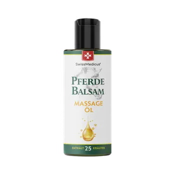 Masážní přípravek Koňská mast masážní olej 200 ml