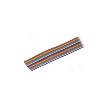 elektrický kabel Vodič plochý kabel licna Cu 10x22AWG PVC 150/600V 30,5m