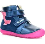 D.D.Step W073-52684 tmavě modré zimní barefoot boty Velikost boty (EU): 28, Vnitřní délka boty: 180, Vnitřní šířka boty: 71