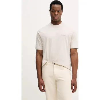Pánské tričko Bavlněné tričko Armani Exchange XM001426.AF10362 béžová 01A, vel. S