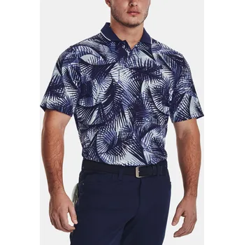 Pánské tričko Under Armour UA Iso-Chill Grphc Palm P 1377367-410 Modrá SM