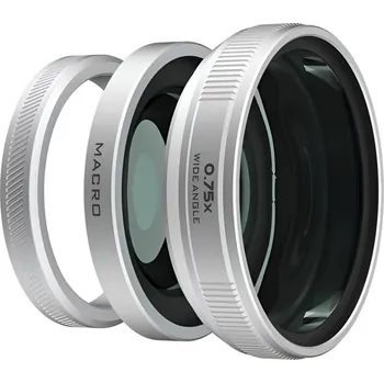 FREEWELL širokoúhlá předsádka 0,75x pro Fujifilm X100V/X100VI stříbrná