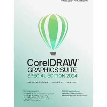 Software Corel CorelDRAW Graphics Suite Special Edition 2024 CZ/PL ESD