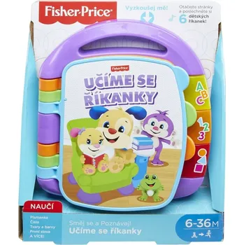 Hračka pro nejmenší Fisher Price UČÍME SE ŘÍKANKY