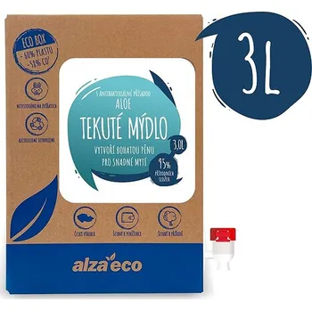 Péče o ruce AlzaEco Tekuté mýdlo Aloe Antibakteriální 3 l