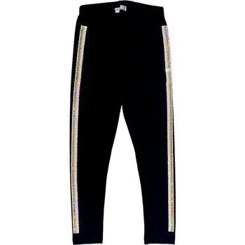 Dívčí legíny Dívčí legíny GLO-STORY lampas s flitry, vel. 140cm