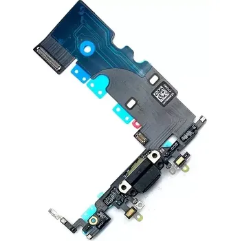 Flex iPhone SE 2020, SE 2022 nabíjecí konektor black