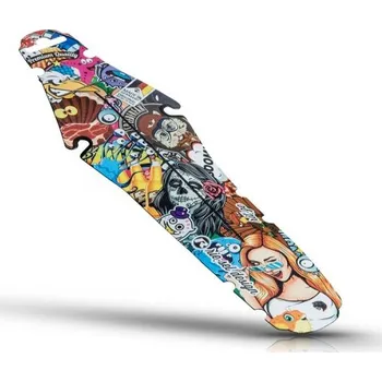 Blatník na kolo blatník Riesel Rit:ze Stickerbomb