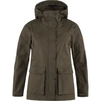 lovecká bunda dámská FJÄLLRÄVEN Forest Hybrid Jacket W Dark Olive - M