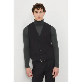 Pánská vesta Vesta Medicine pánská, černá barva RW25-KZMA20 99A, vel. S