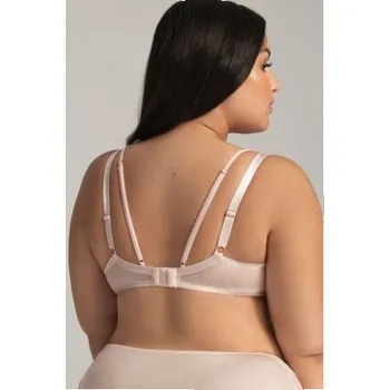 Podprsenka Nevyztužená podprsenka Ava Lingerie 2164 Světle růžová 95B