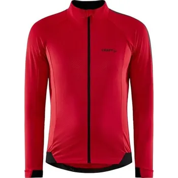 Cyklistická bunda Pánská zimní cyklistická bunda CRAFT ADV SubZ Barva: Červená, Velikost: M