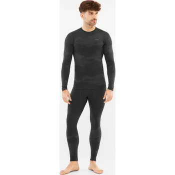 Set pánského termoprádla Pánský merino termoset Viking Gasher černá L