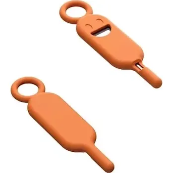 Nářadí na otevření SIM karty a microSD - s držákem na klíče, barva orange