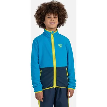 Chlapecká mikina Dětská Fleecová mikina ROSSIGNOL JR STRAWPILE FLEECE FZ RLNYL03_72Z – Modrá 14