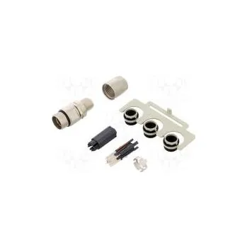 Elektrická zásuvka Zástrčka M12 PIN 8 vidlice kód X-ProfiNET na kabel IP65/IP67