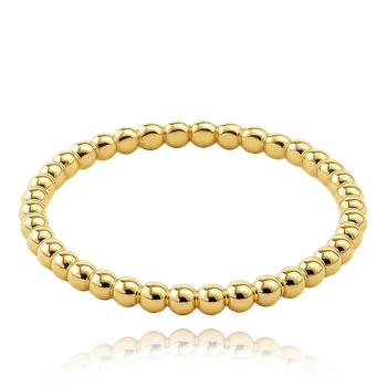 Prsten Klenoty Budín Zlatý prsten s kuličkami Au 585/1000 vel. 52 - 0,90g JMG0243WGR12