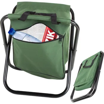 Verk 01668 Kempingová skládací stolička s brašnou zelená