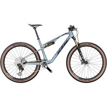 Jízdní kolo Horské kolo KTM SCARP MT PRIME 29 TRANSMISSION 2026 CARBON+BLUE+ORANGE (WHITE) Barva: Modrá, Velikost rámu: M Karbonový rám| karbonové kliky| karbonová kola| karbonový kokpit| teleskopická sedlovka FOX Factory| 29"| pedály nejsou součástí