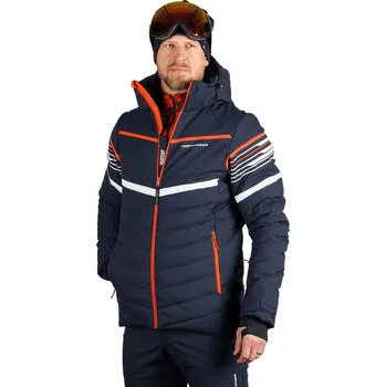 Pánská lyžařská bunda Northfinder Yarognev Velikost: XL / Barva: modrá/oranžová