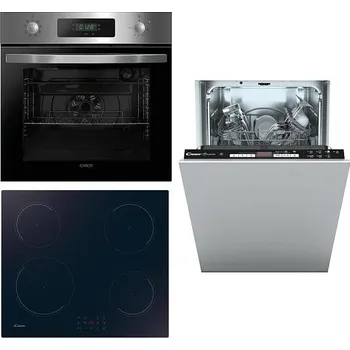 Set domácích spotřebičů Candy FIDCP X625 L + Indukční deska Candy CI642CBB/1 + Myčka Candy CDIH 2D949