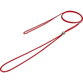 Vodítko pro psa BAFPET Předváděcí vodítka, LANKO 3mm Barva: Červená, Rozměr: 3mm x 140cm 15221