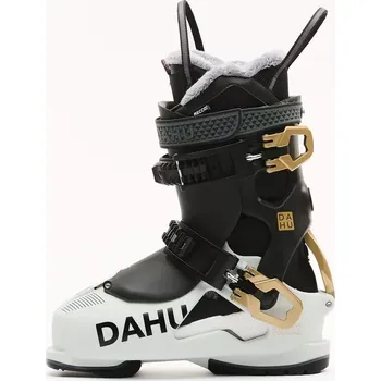 Sjezdové boty Lyžařské boty DAHU 202X W - Black/White/Gold 27